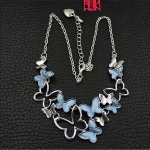 Adjustable butterfly necklace new with tags